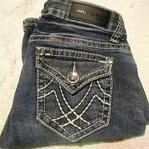 Rue21 Jeweled & Distressed Jeans